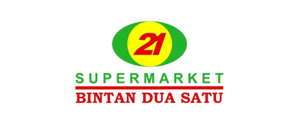 Logo klien Supermarket Bintan Dua Satu
